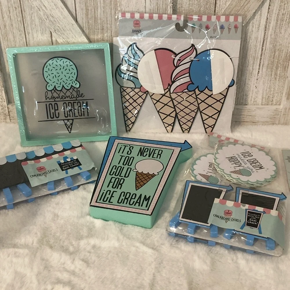 Target 2019 BP Ice Cream Party Decor